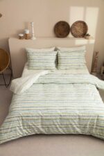 Vesta Home Σετ Σεντόνια Υπέρδιπλα με λάστιχο 160x220+240x260+2x50x70 Milos-1 - Image 7