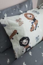 Vesta Home Σετ Σεντόνια Παιδικά Lion 170x260 - Image 4