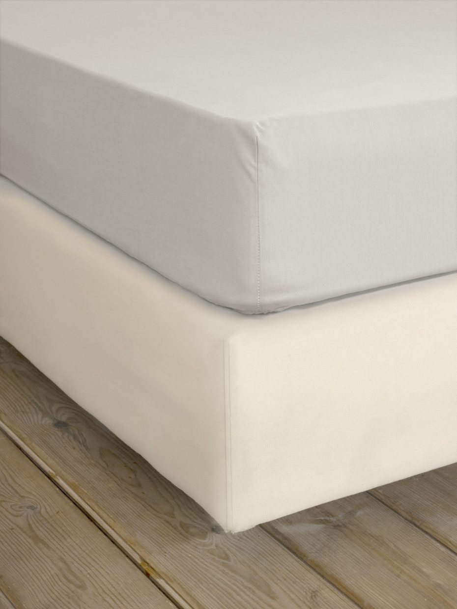 5206482118386-scaled Σεντόνι Υπέρδιπλο με Λάστιχο Unicolors - Oat Beige 160x200+35 - Image 1