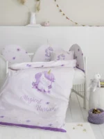 Σετ Σεντόνια Κούνιας - Magical Unicorn 2x120x170+1x30x40