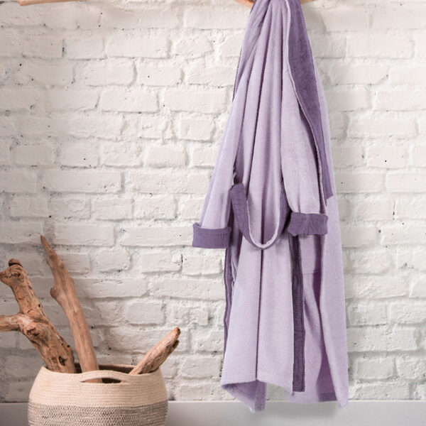 Guy Laroche Μπουρνούζι Duo Lilac – Extra Large