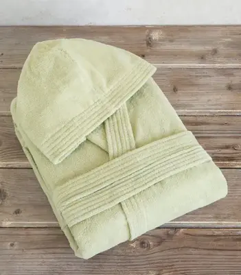 Nima Home Μπουρνούζι με κουκούλα Zen Medium – Χακί, Medium