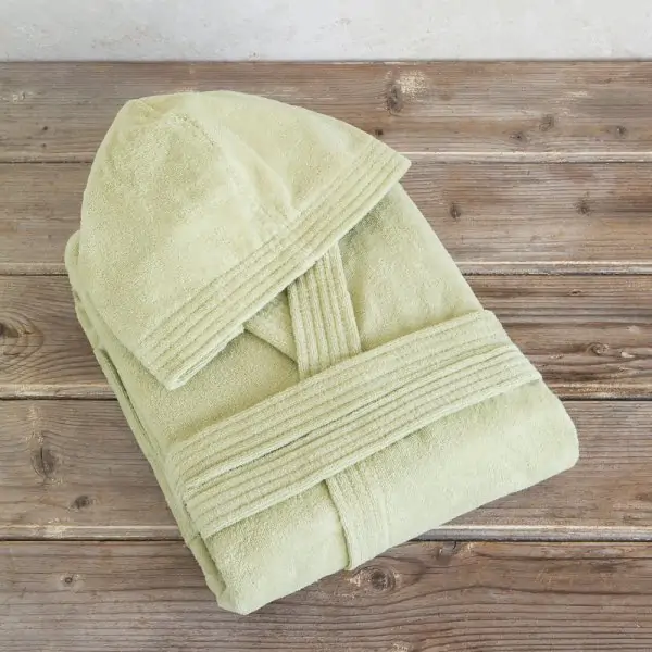 Nima Home Μπουρνούζι με κουκούλα Zen Medium – Χακί, Medium