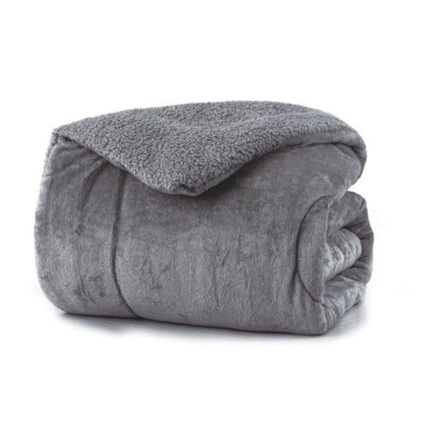 ΚΟΥΒΕΡΤΟΠΑΠΛΩΜΑ Cozy ΜΟΝΟ 160x220cm ΛΙΛΑ (Αντιγραφή)