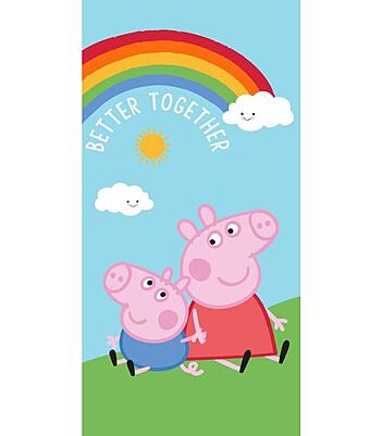 Borea Παιδική Πετσέτα Θαλάσσηςpeppa Pig 320gsm 70x140cm Cotton