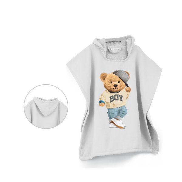 Borea Παιδικό Πόντσο Θαλάσσης Teddy Boy 60x60cm