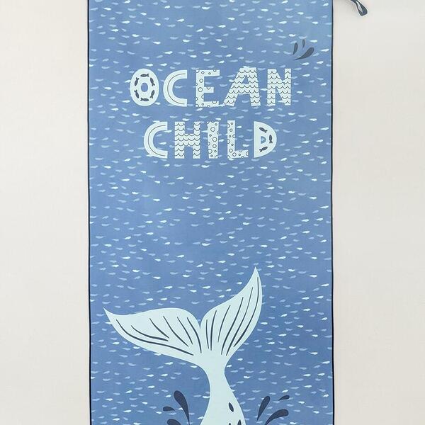 Nima Kids Πετσέτα Θαλάσσης Microfiber 70x140cm Ocean Child