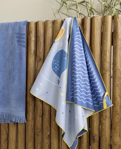 Nima Kids Πετσέτα Θαλάσσης Microfiber 70x140cm Croco Friends (Αντιγραφή)