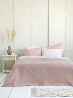 ΚΟΥΒΕΡΛΙ ΜΟΝΟ 160×240 Natara Light Beige/rose Pink