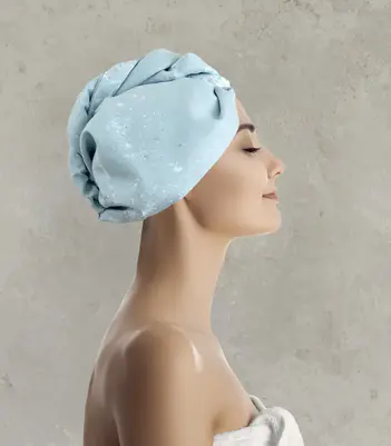 Πετσέτα/Τουρμπάνι μαλλιών Kasia 25×65