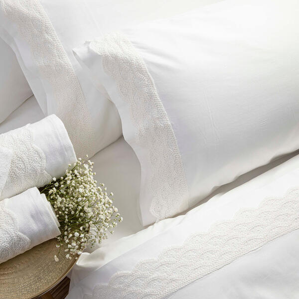 Σετ Σεντόνια με δανδέλα ερατώ Υπερδ 2x240x280+2