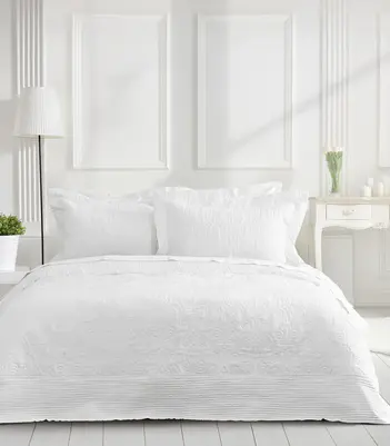 Nima Home Κουβερλί Γίγας 240x260cm Harmony White