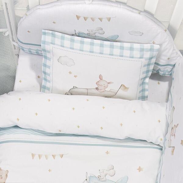 Nima Bebe Σετ Σεντόνια Λίκνου – Joy Ride (2 X 70x110cm)