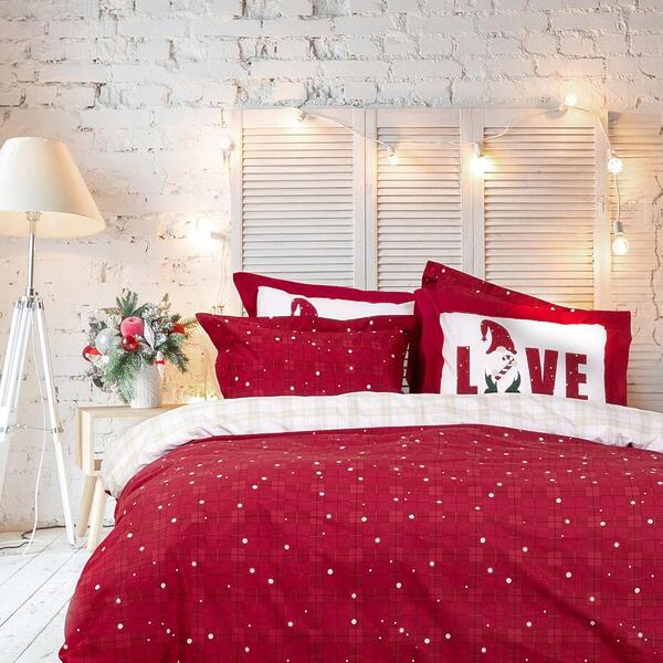 Nima Home Σετ Σεντόνια Μονά με Λάστιχο – Everlove (1 X 100×200+32 + 1 X 170×260 + 1 / 52x72cm)