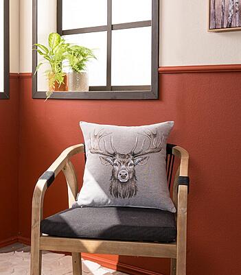 Teoran Μαξιλαροθήκη Reindeer 11 με γέμιση 37x48cm