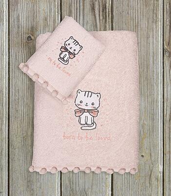 Σετ Πετσέτες (30×50 + 70×120) – Kitten