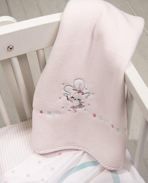 Nima Bebe Κουβέρτα 110x140cm – Ballet Bunny
