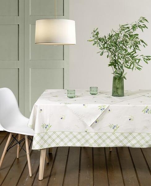Nima Home Τραπεζομάντηλο 140x140cm – Olive 140x140cm