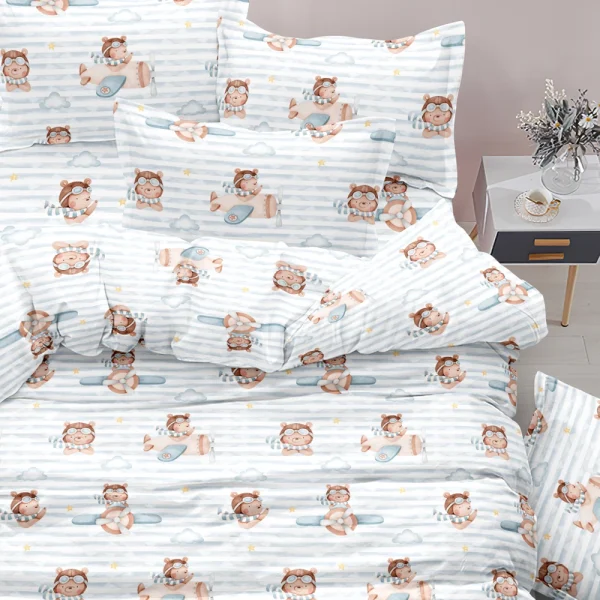 Borea Σετ Σεντόνια Μονά 2x160x250cm + 50×70 Cm Balletto (Αντιγραφή)