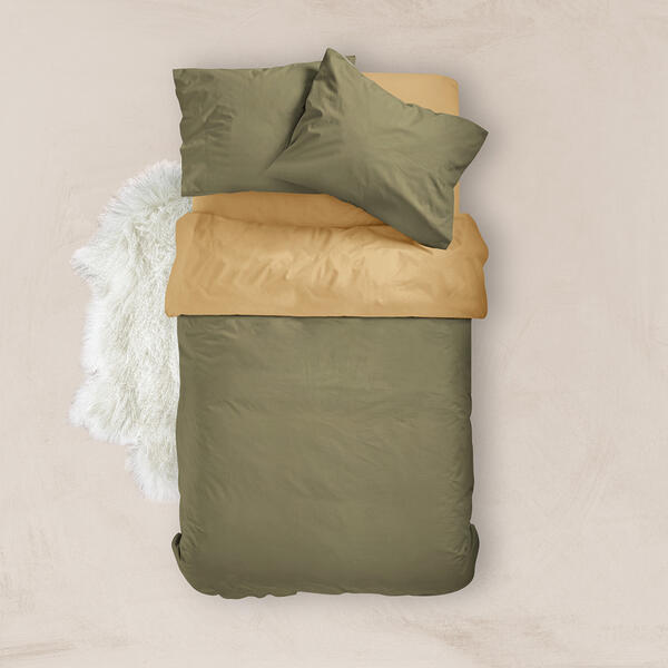 Borea Παπλωματοθήκη Μονόχρωμη Solid Μονή 160×240