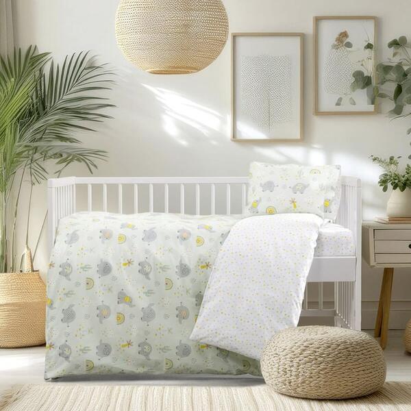 Kocoon Bebe – Σετ Σεντόνια Κούνιας Flopsy 2x 120×160 και 30x40cm