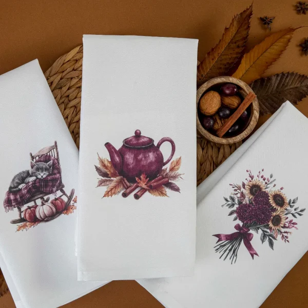 Borea Ποτηρόπανα Κουζίνας Pumpkin Σετ 3ΤΜΧ 50x70cm (Αντιγραφή)