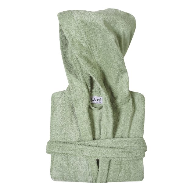 Das Home Μπουρνούζι Pink Nude Casual 5907
