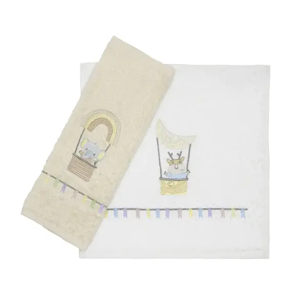 Nima Bebe Σετ Πετσέτες Butterflies 2x30x30cm (Αντιγραφή)