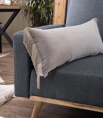 Teoran Μαξιλαροθήκη Velvet 07 30x60cm με γέμιση