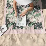 Borea Πετσέτα Θαλάσσης Microfiber 90x180cm – Quick Dry Monstera