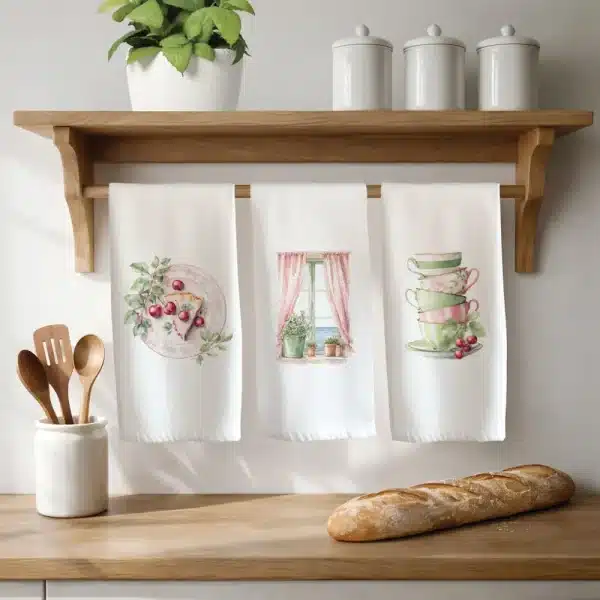 Borea Ποτηρόπανα Κουζίνας Bistro Σετ 3 τεμ 50x70cm (Αντιγραφή)