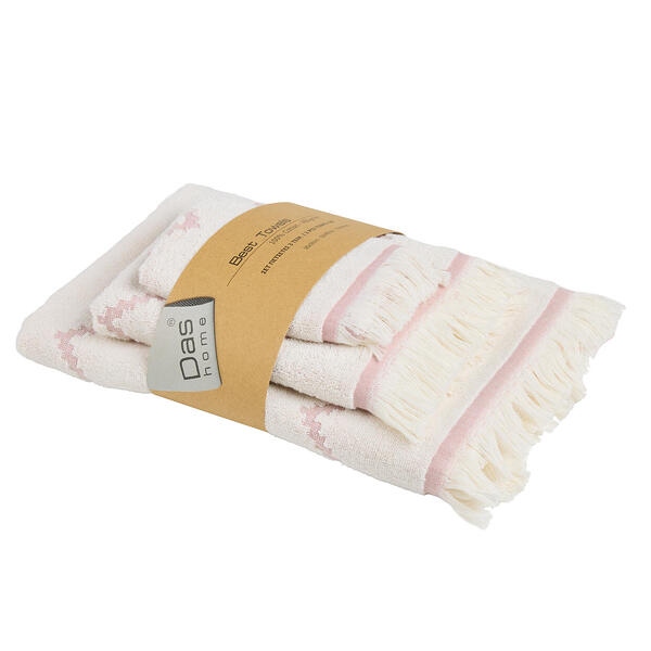 Das Home 0838 Σετ Πετσετες 3Τεμαχια Best (Αντιγραφή)