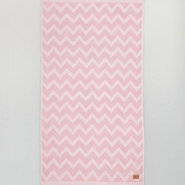 Nima Home Πετσέτα Θαλάσσης 90x160cm – Vida Pink Jacquard