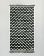 Nima Home Πετσέτα Θαλάσσης 90x160cm – Vida Dark Gray Jacquard