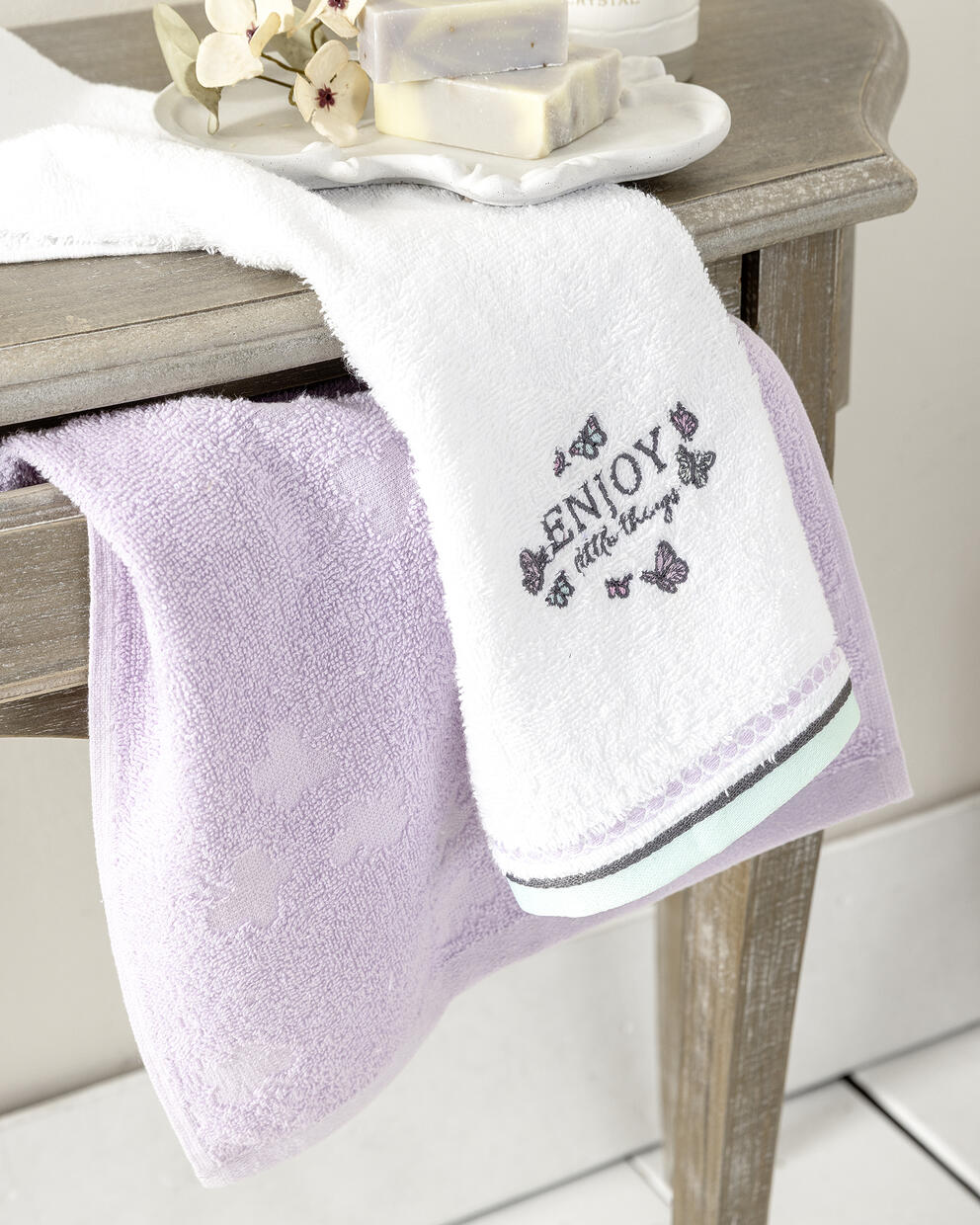 Nima Home Σετ Πετσέτες (2 X 30×50) – Enjoy Nima Home Σετ Πετσέτες (2 X 30×50) – Enjoy