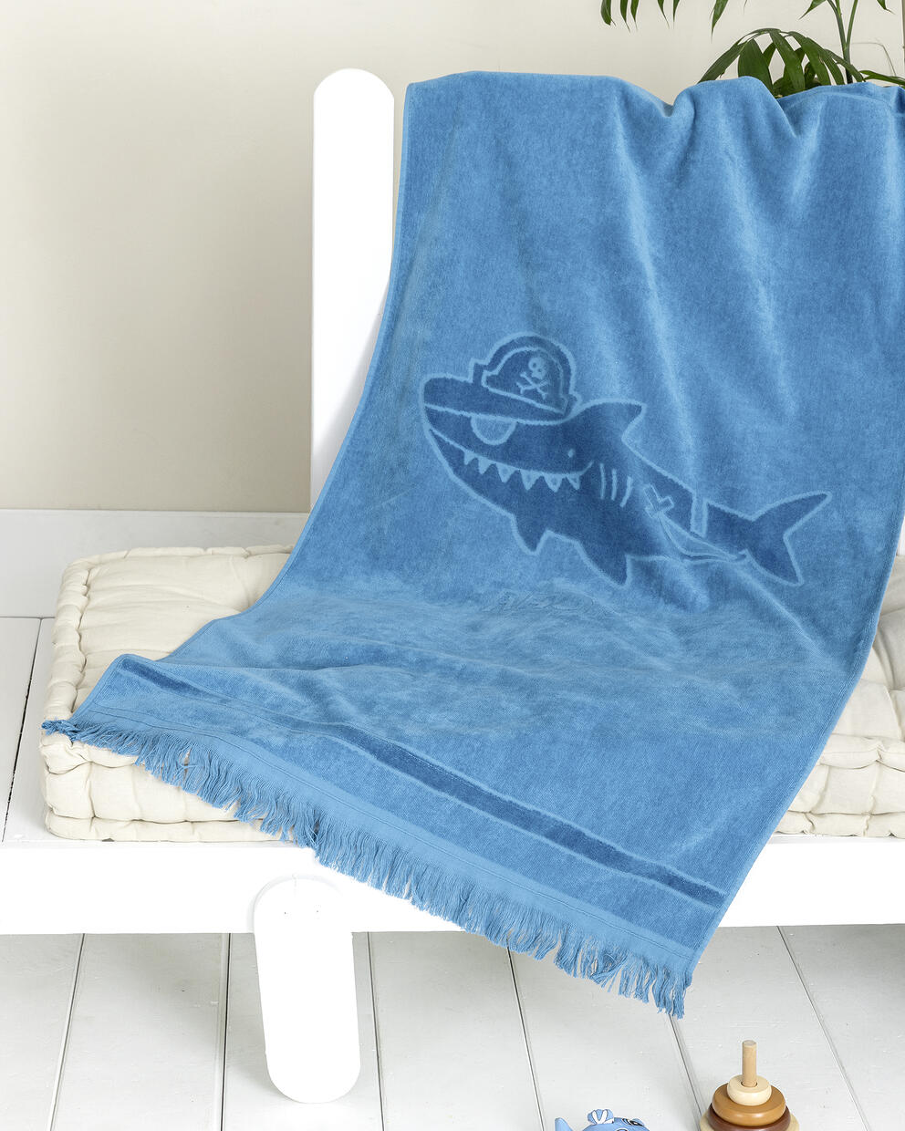 Nima Kids Πετσέτα Θαλάσσης 70×140 – Ahoy Jacquard Nima Kids Πετσέτα Θαλάσσης 70×140 – Ahoy Jacquard