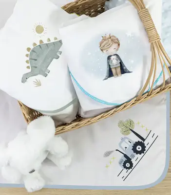 Borea Waffle Ποτηρόπανο από 100% Βαμβάκι σε Ροζ’εΧρώμα 50x70cm