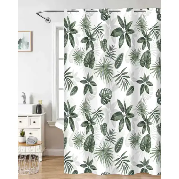 Κουρτίνα Μπάνιου Nima Amazon Πράσινο 180×200