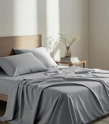 Σεντόνι Μονό Unicolors – Medium Gray 160x260cm