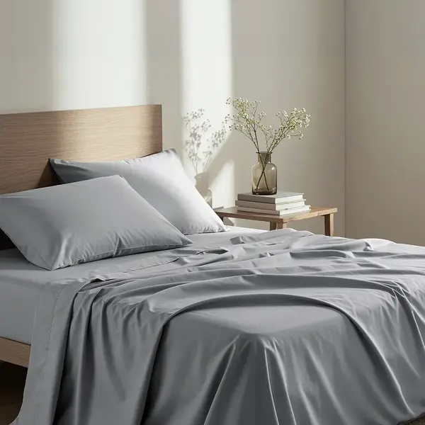 Σεντόνι Μονό Unicolors – Medium Gray 160x260cm