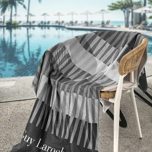 Guy Laroche Πετσέτα Θαλάσσης Velour Printed 2504 05 100x175cm