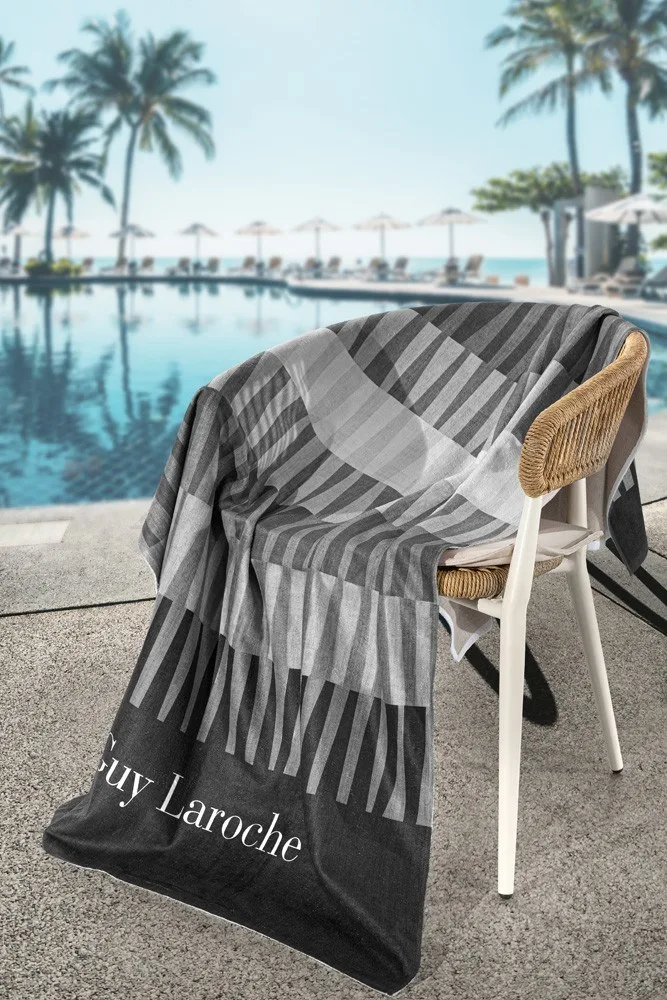 Guy Laroche Πετσέτα Θαλάσσης Velour Printed 2504 05 100x175cm Guy Laroche Πετσέτα Θαλάσσης Velour Printed 2504 05 100x175cm