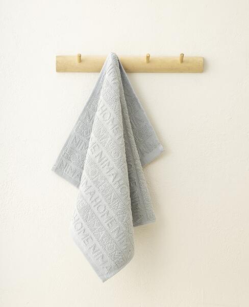 Nima Home Πετσέτα Κουζίνας 40x60cm Label Glassy Gray