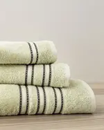 Nima Home – Σετ Πετσέτες (30×50 + 50×90 + 70×140) Lorena Light Green