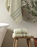 Nima Home – Σετ Πετσέτες (30×50 + 50×90 + 70×140) Lorena Light Green