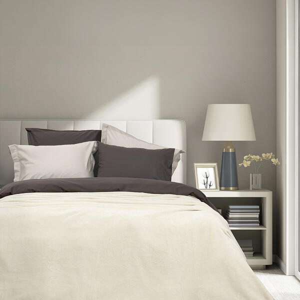 Nima Home Κουβέρτα Μονή 160x220cm - Alpa Light Beige