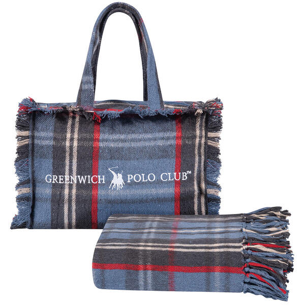 Greenwich Polo Club 2530 Ριχταρι 130x170cm Με Τσαντα Μικρη Greenwich Polo Club