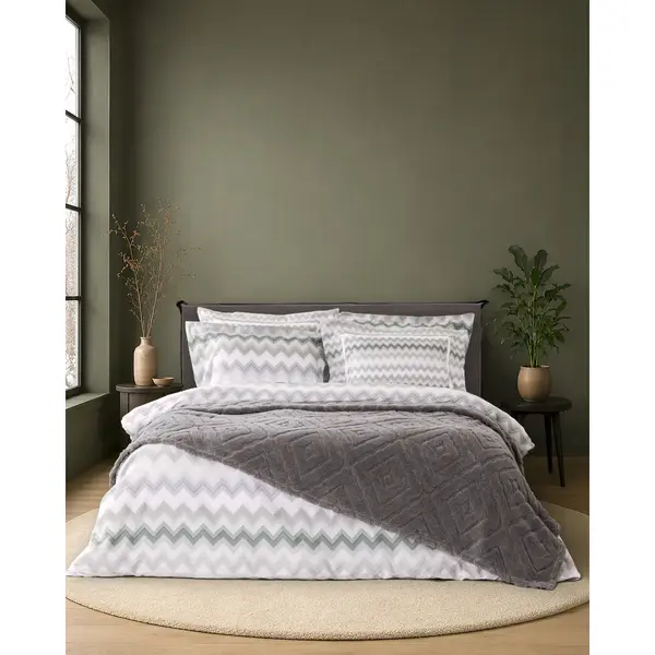 Nima Home Κουβέρτα Μονή 160x240cm – Oryn Gray
