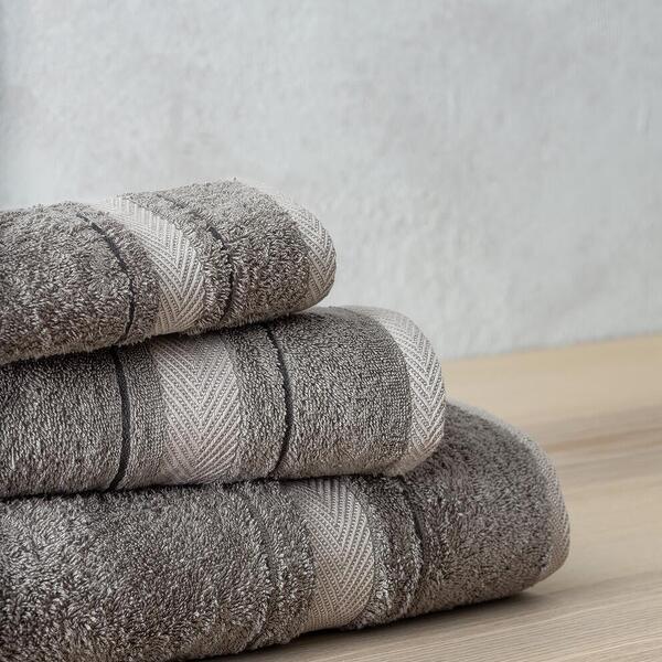 Nima Home Σετ Πετσέτες (30×50 + 50×90 + 70×140) Harmony – Earth Shade