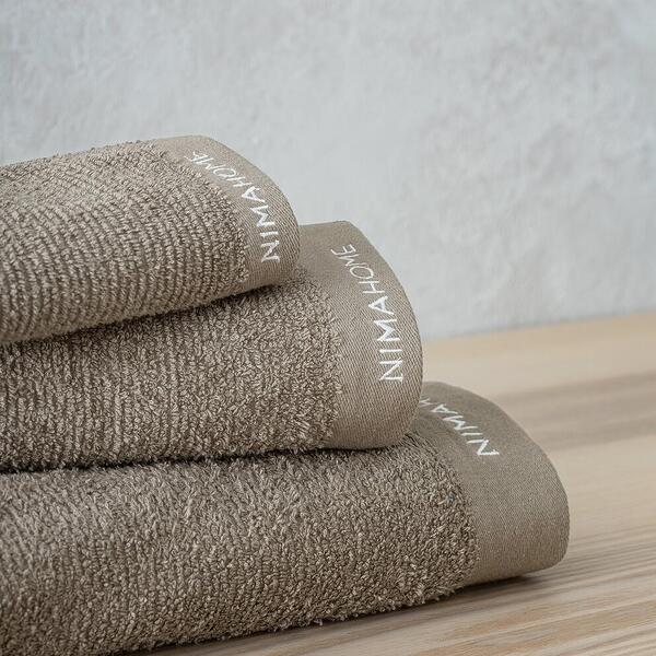 Nima Home Σετ Πετσέτες (30×50 + 50×90 + 70×140) – Auraia Beige
